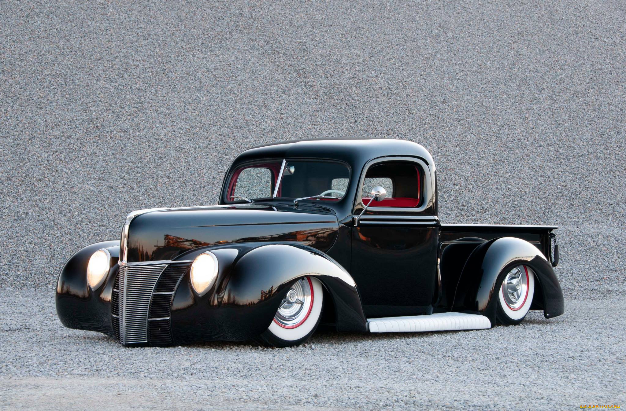 , custom pick-up, ford